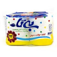 بی تا دستمال توالت 4 لایه دو عددی